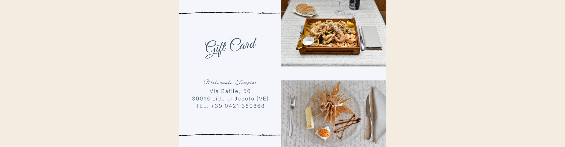 Gift Card progetto