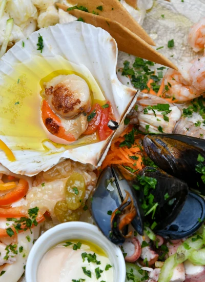 Piatto di crostacei home