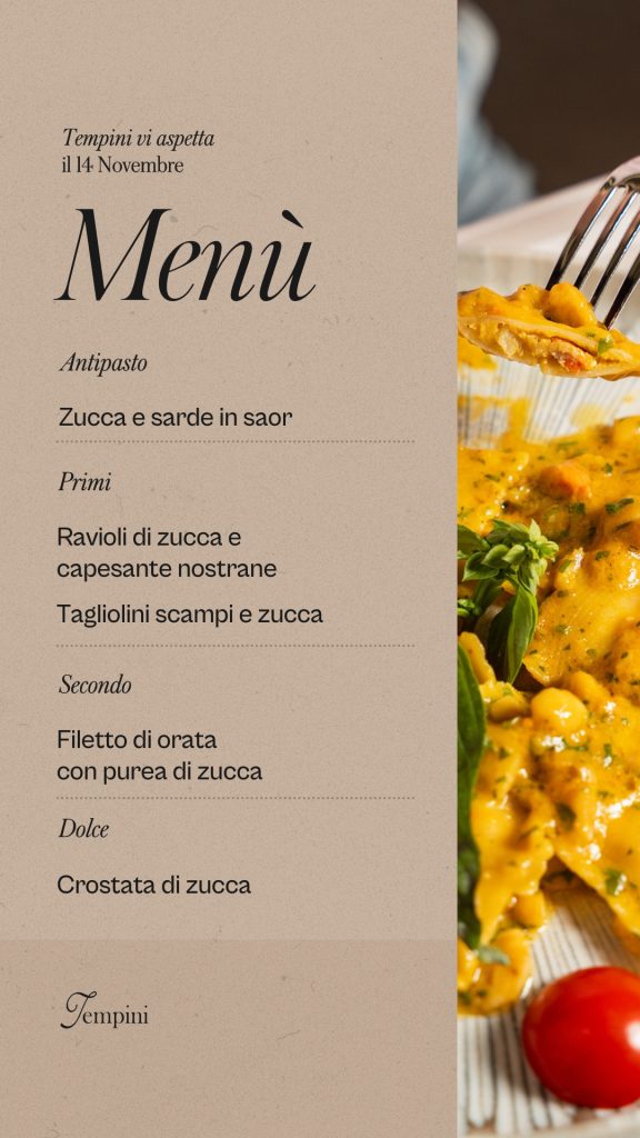 Storie serate novembre tempini